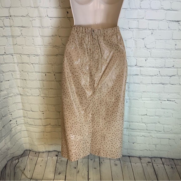 Terry Lewis Vintage Real Leather Jacket and Skirt Set Size 1X - Picture 5 of 6